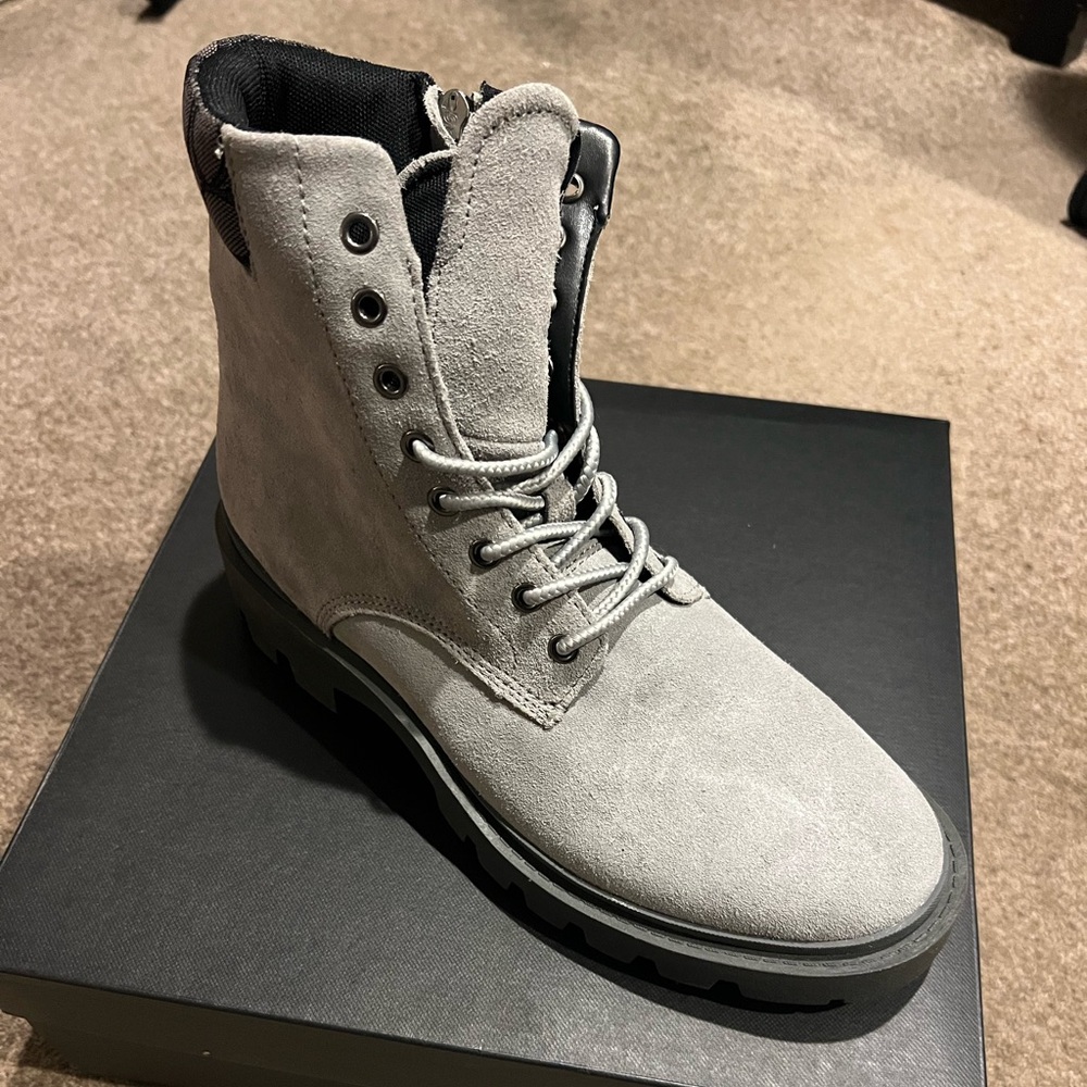 Coach Citysole Boot. Washed Steel. NIB